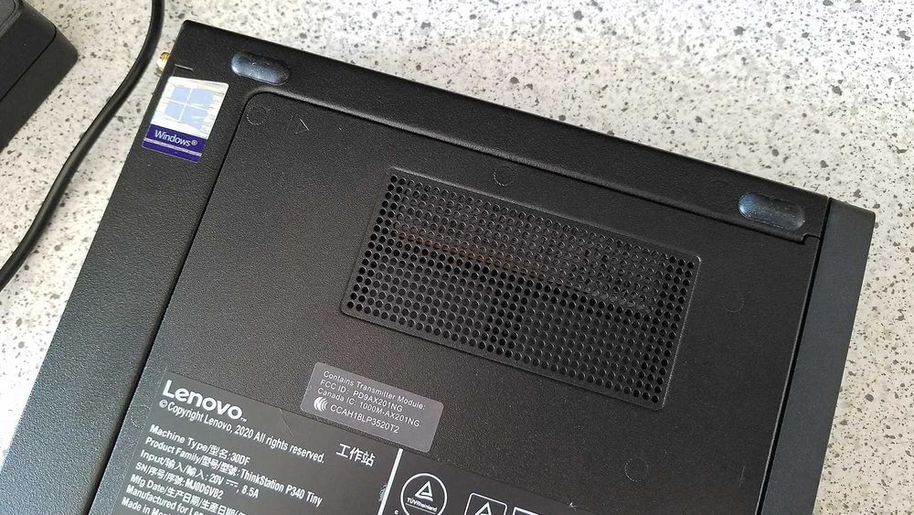 Рабочая станция Lenovo ThinkStation P340, i5-10600KF/16GB/256GB/P1000