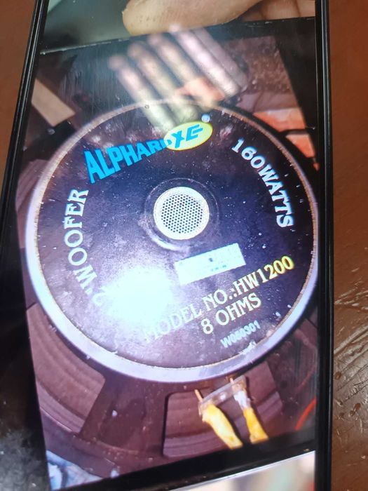 Zestaw Kolumny estradowe 2 sztuki, głośnik Alphard Xe 160Watt