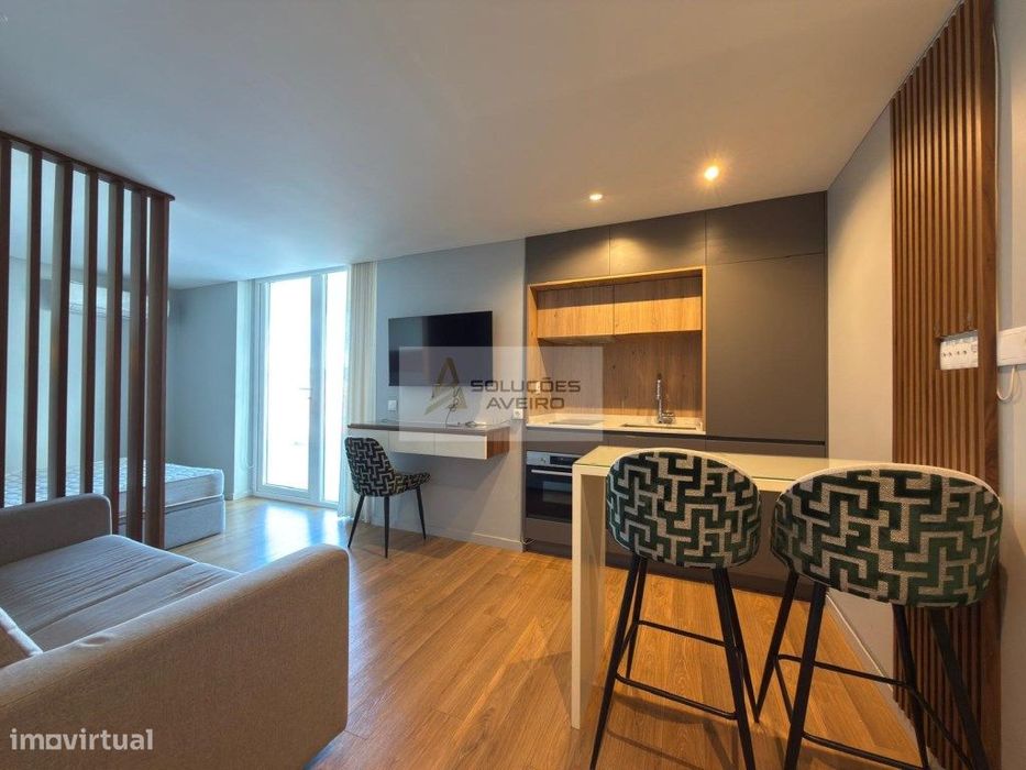 Apartamento T0 Mobilado e Equipado - Centro de Aveiro