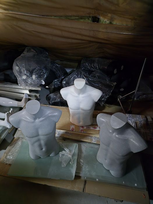 Manekin, Popiersie zwykłe/krawieckie! Plastykowe lub steropian, TORS