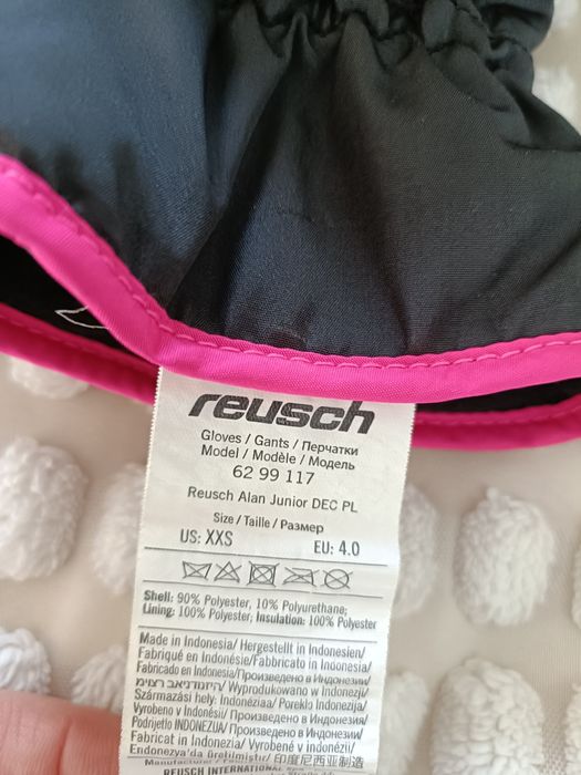 Rękawice narciarskie dziecięce Reusch, rozm. 4 (XXS)