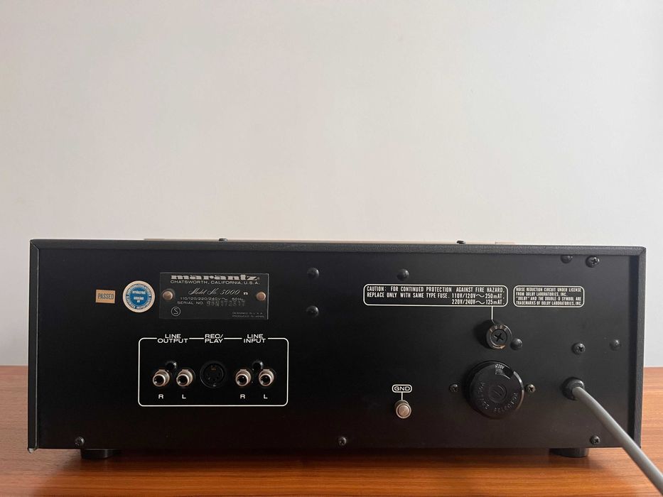 Leitor Gravador Cassetes Marantz Model 5000