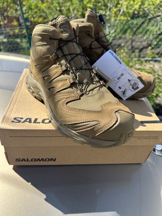 Продам берци ботинки Salomone 43 27.5 coyote/brown