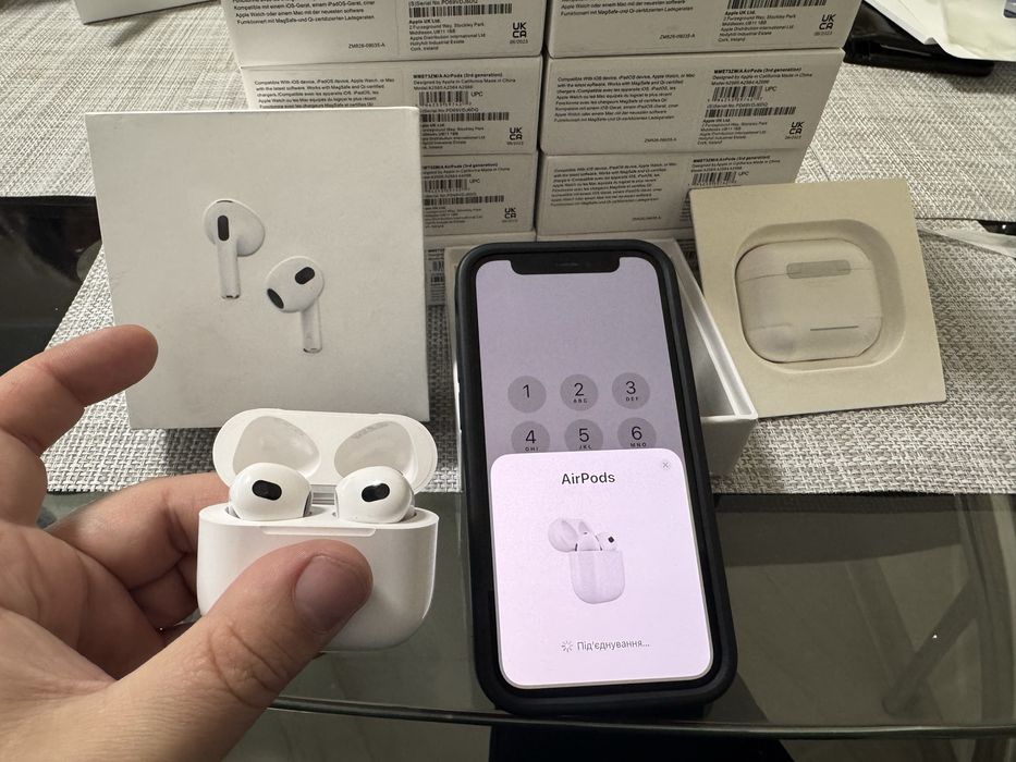 AirPods 3 Lux 1:1 топ якість ОПТ