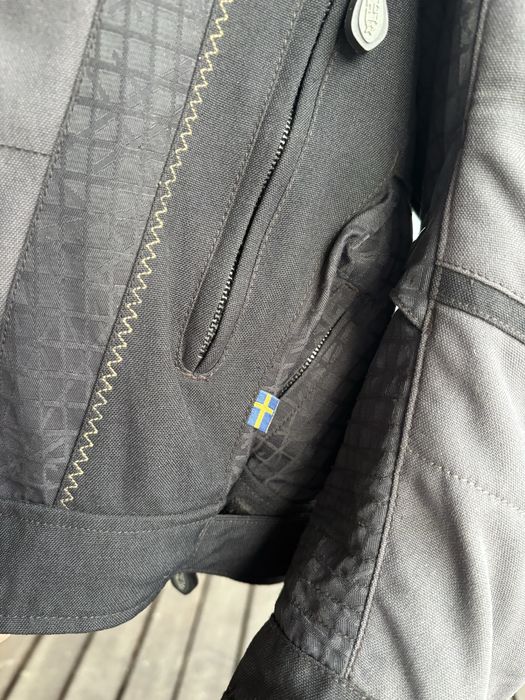 Szwedzka dwuwarstwowa kurtka motocyklowa Halvarssons