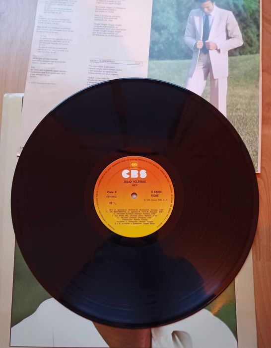 Julio Iglesias - Hey (disco vinil)