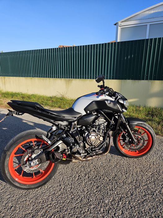 Yamaha MT 07 Ice Flow