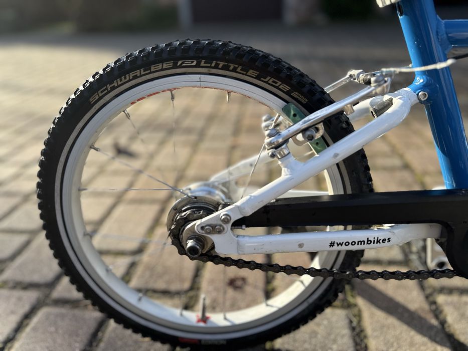 Rower Woom 3 Automagic – niebieski