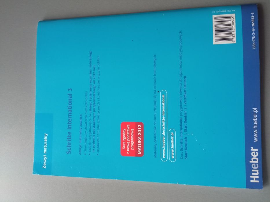 Schritte international 3 zeszyt maturalny