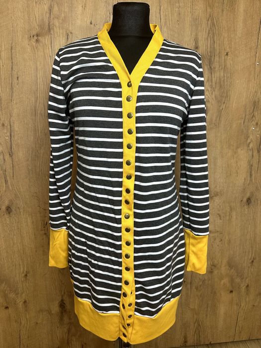 Bluza narzutka paski i napy M