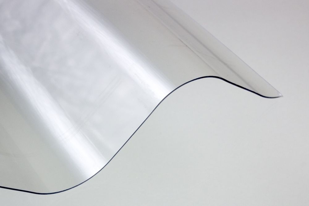 Płyta PVC sinus 177/51 fala grubość 1,2 mm świetlik ondulina falista