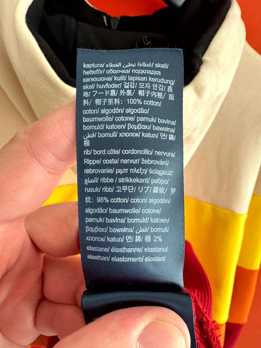 TOMMY HILFIGER Оригінал чоловіча кофта з капюшоном худі розмір L