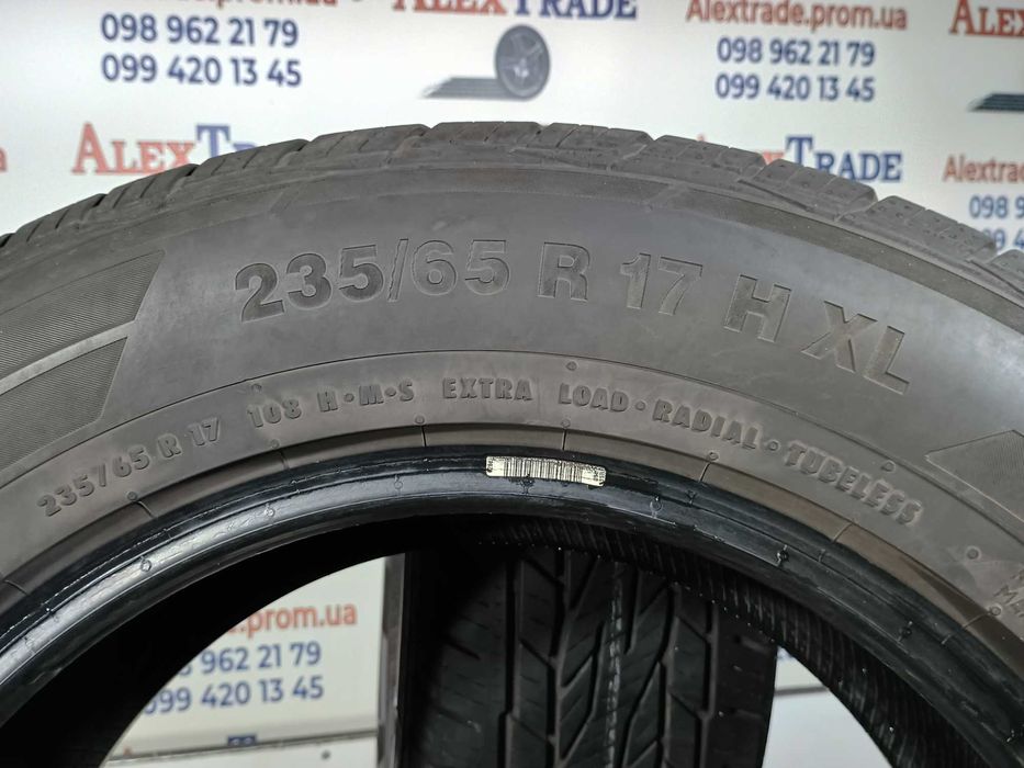 2шт 235/65 17 Continental ContiCrossContact LX2 літні шини протект 7мм
