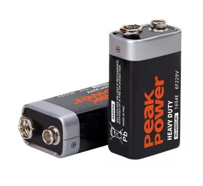 Bateria 9v Peak Power ttst1565