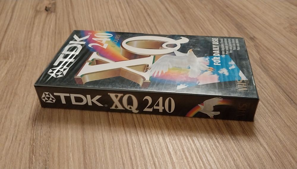 Kaseta VHS TDK XQ 240. Nowa