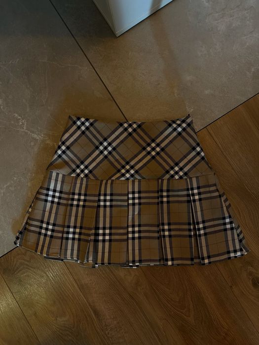 Міні юбка/ спідниця в клітинку Burberry