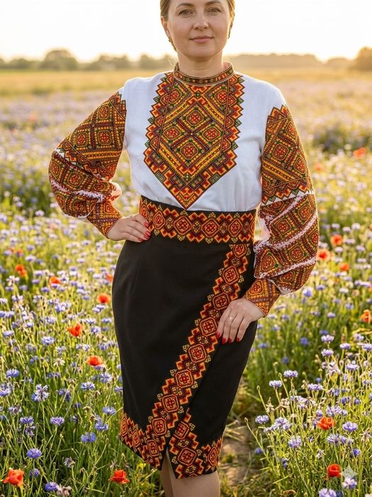 Парна вишиванка"Гуцульські мотиви,"