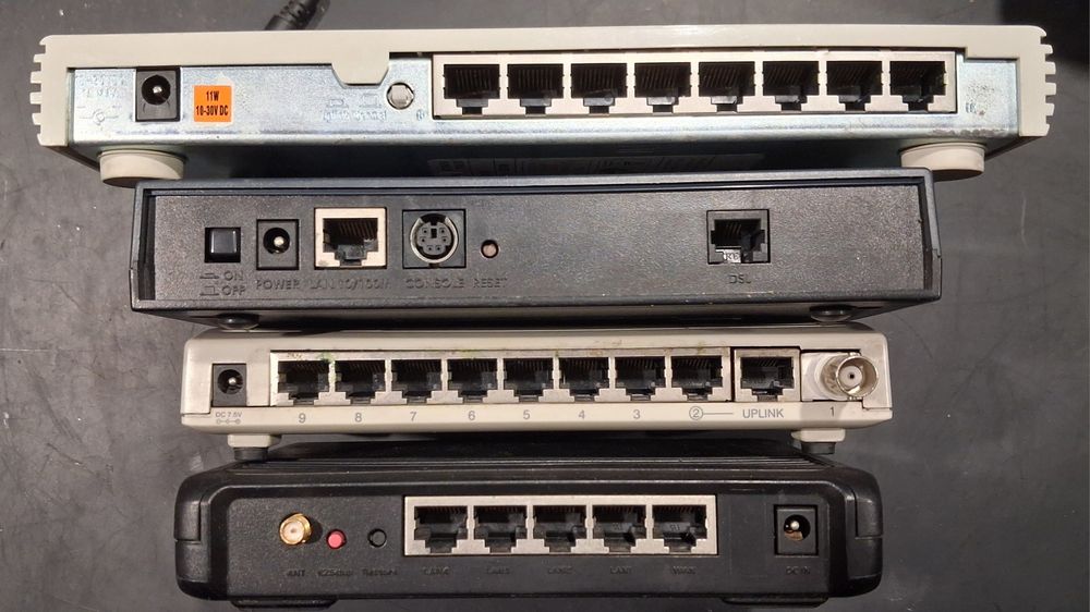 Routers e modems para internet
