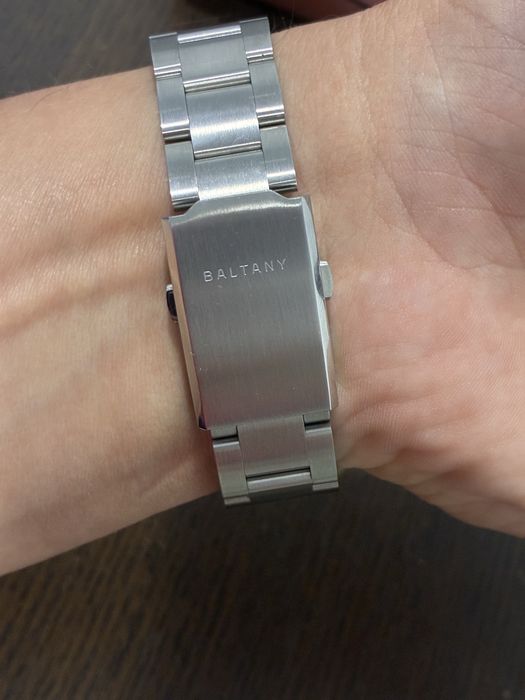 Baltany dial chocolate como novo 40h 36mm safira,