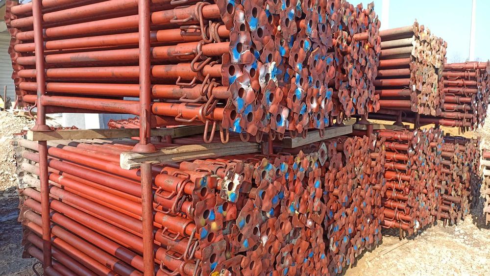 Stemple budowlane Stempel metalowy Podpora stalowa Szalunek stropowy