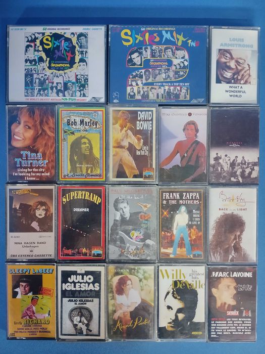 cassetes audio originais (anúncio nº5 )