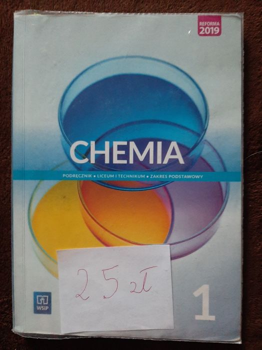Podręcznik do Chemii kl 1 z owijką