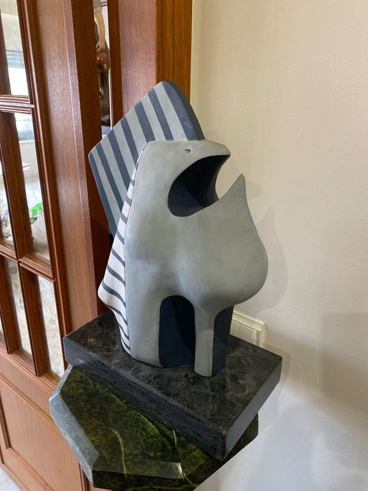 Escultura Teresa Vasconcelos 42 cm Assinada 1986 Arte Moderna