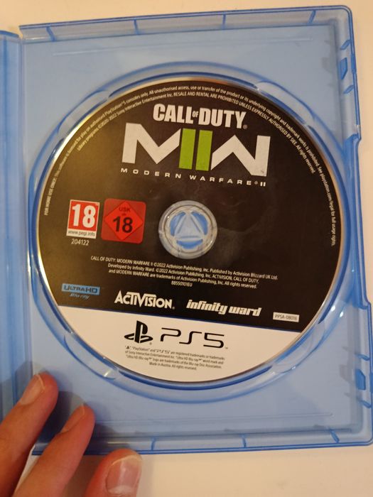 Call of duty modern warfare 2 (2022) диск для ps5