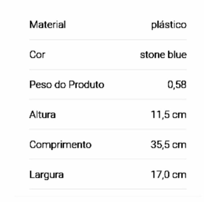 Caixa XL para alimentos URGENTE