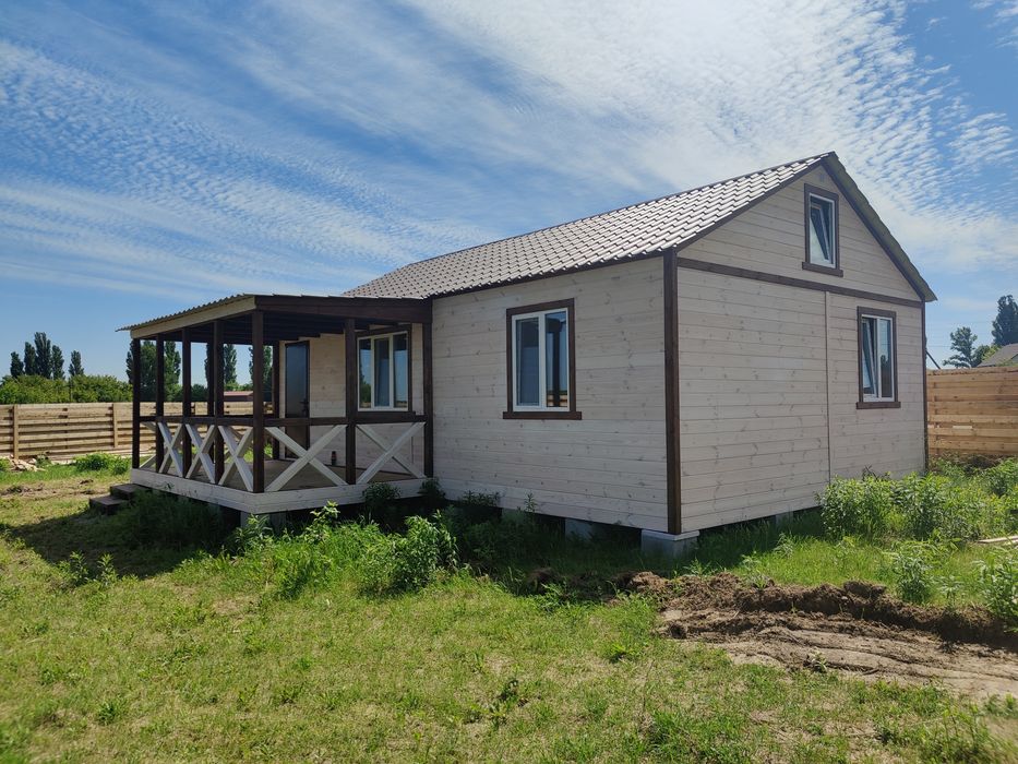 Затишний сучасний будинок 54 м² біля лісу та озер — с. Забір'я (5 соток)