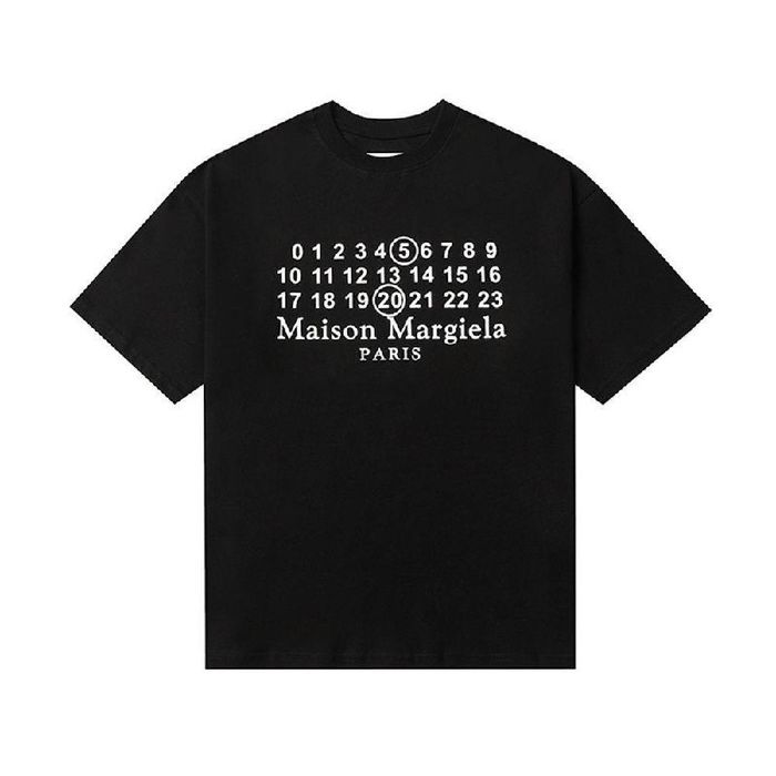 Мужские Футболки Maison Margiela paris logo Мейсон Марджела унисекс