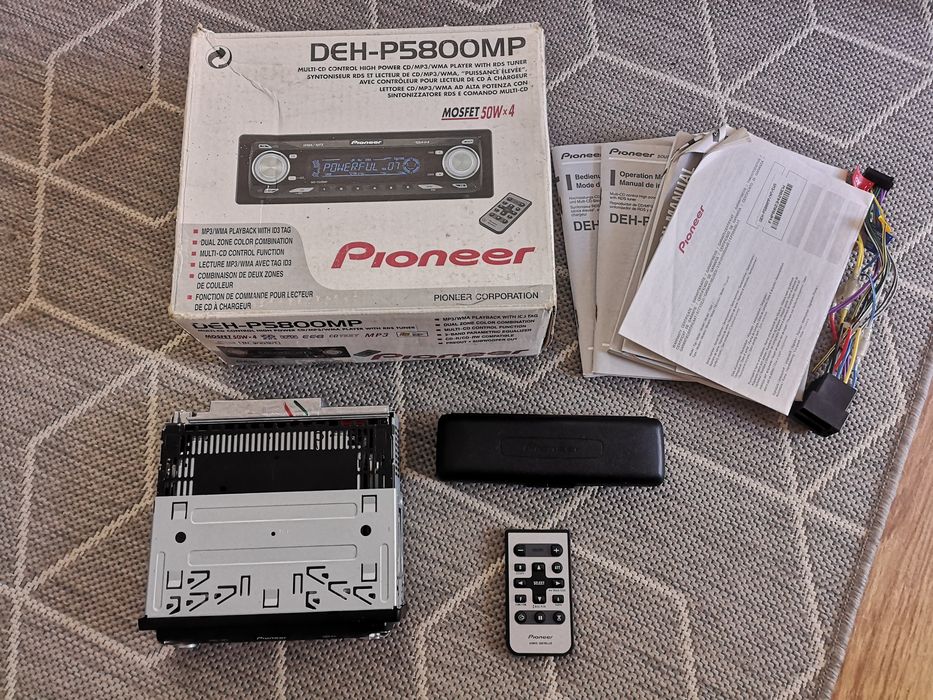 Radio samochodowe  CD/mp3  Pioneer Deh-p5800mp