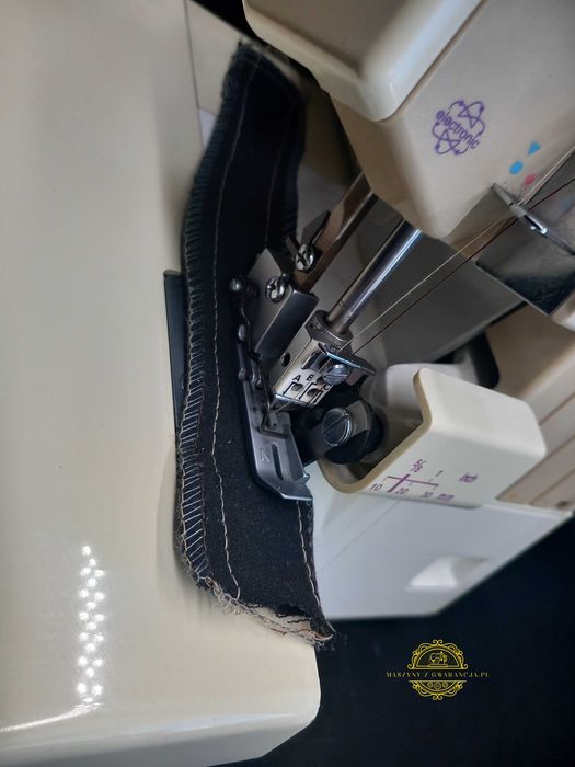 OVERLOCK Pfaff  3.4,5 nitkowy jeans, dresówka, bawełna  12MSC GWAR.