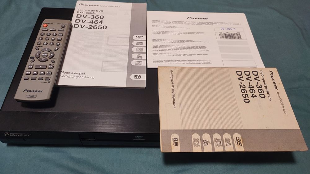 DVD програвач Pioneer DV 464