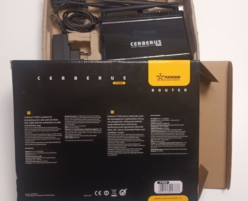 ROUTER WIFI Pentagram Cerberus P6363