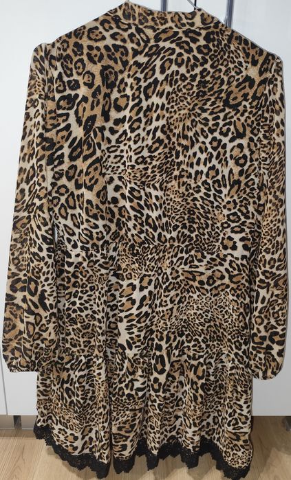 Sukienka damska w panterkę