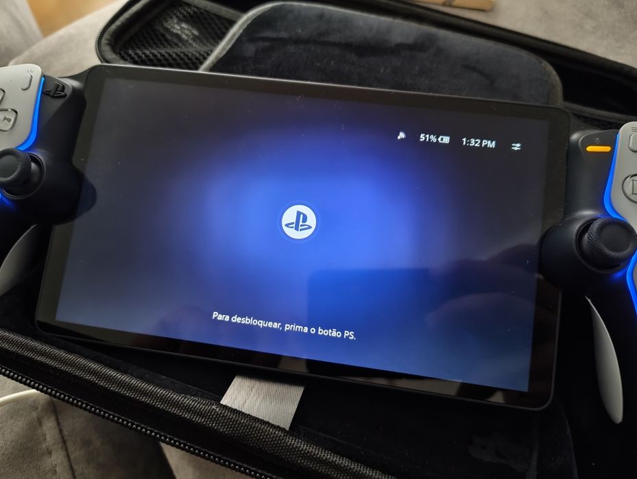 PS5 Portal com bolsa arrumação