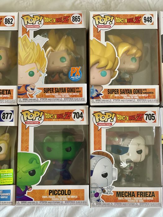 Funko Pop - Dragon Ball Sonic Pokemon Marvel