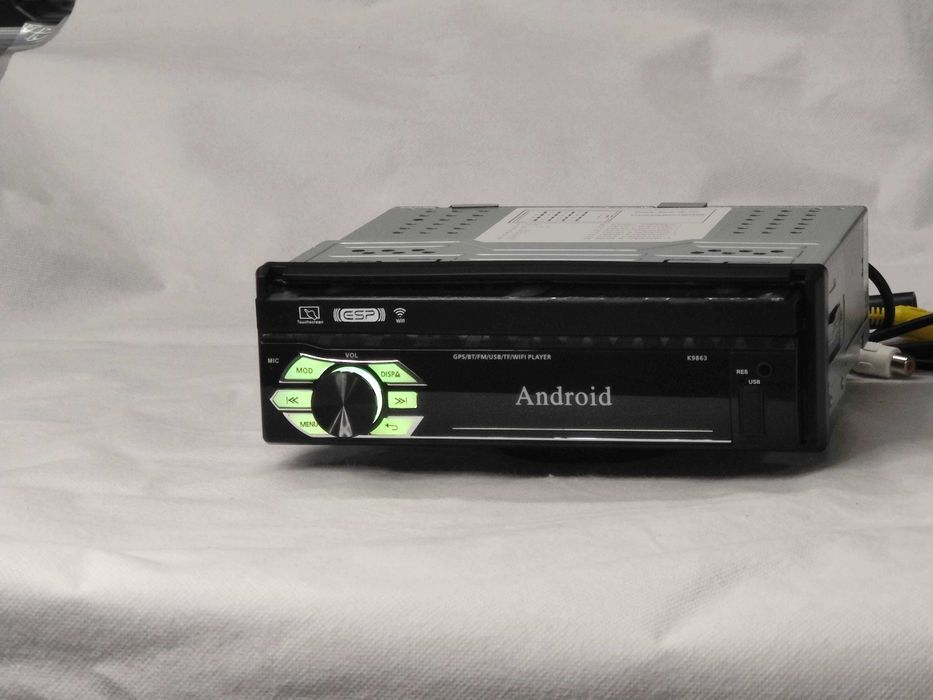 Rádio 1 DIN Android ecrã retratil • Wifi GPS BLUETOOTH + câmara