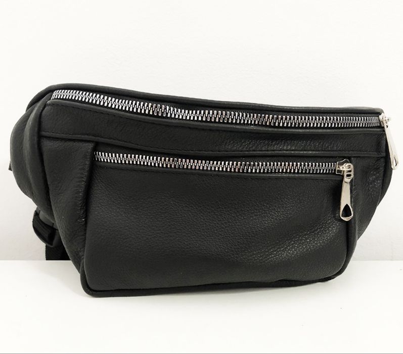 Бананка з натуральної шкіри — якісна та стильна сумка на пояс, ТопЛюкс