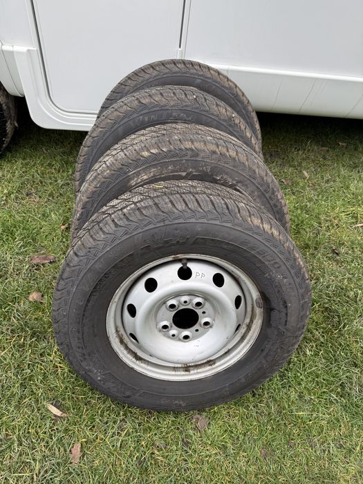 Koła zimowe Fiat citroen 5x118   kamper 225/70/15C