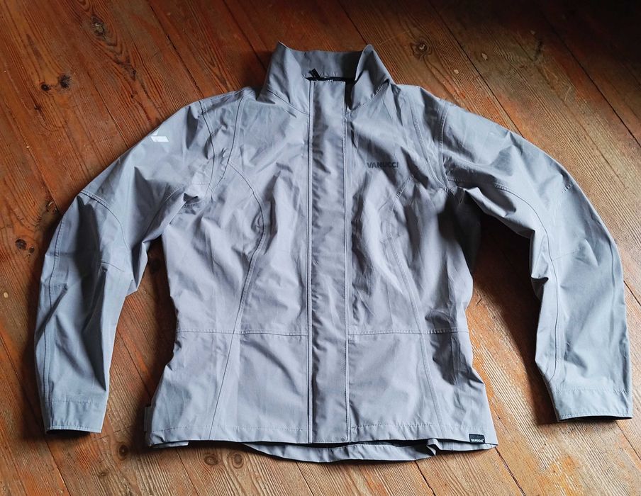 Vanucci damska kurtka motocyklowa, waterproof/przeciwdeszczowa, szary, rozm. L