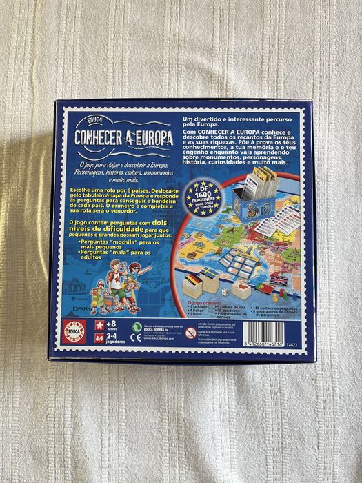 Jogo Conhecer a Europa