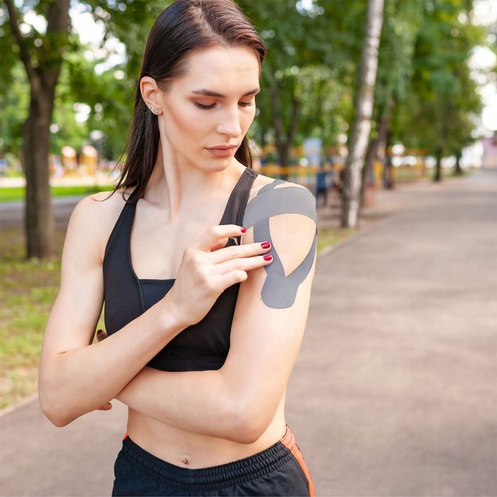 Kinesiotaping Tejpy Taśma Kinezjologiczna na Bark Kolano Twarz 5m