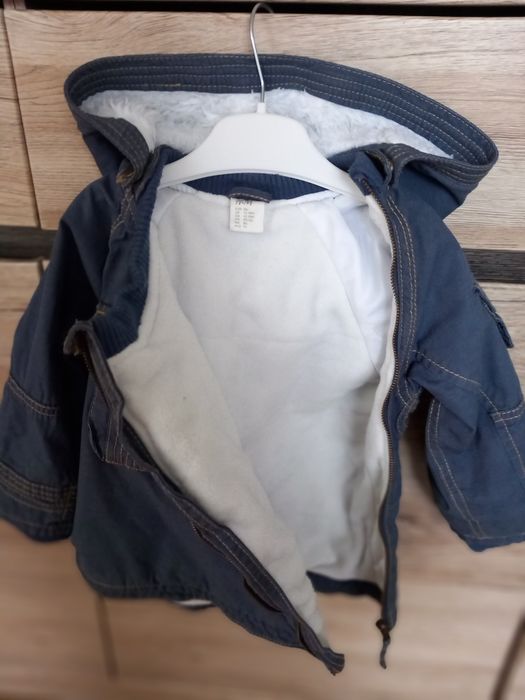 Kurtka zimowa chłopięca H&M r. 86 używana