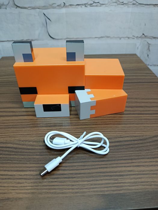 Lampka nocna Minecraft Fox Lisek