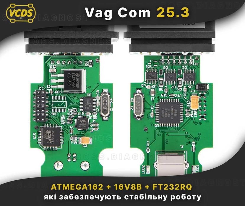 Вася Диагност 25.3‼️сканер vag com HEX V2 для VW AUDI SKODA SEAT‼️VCDS