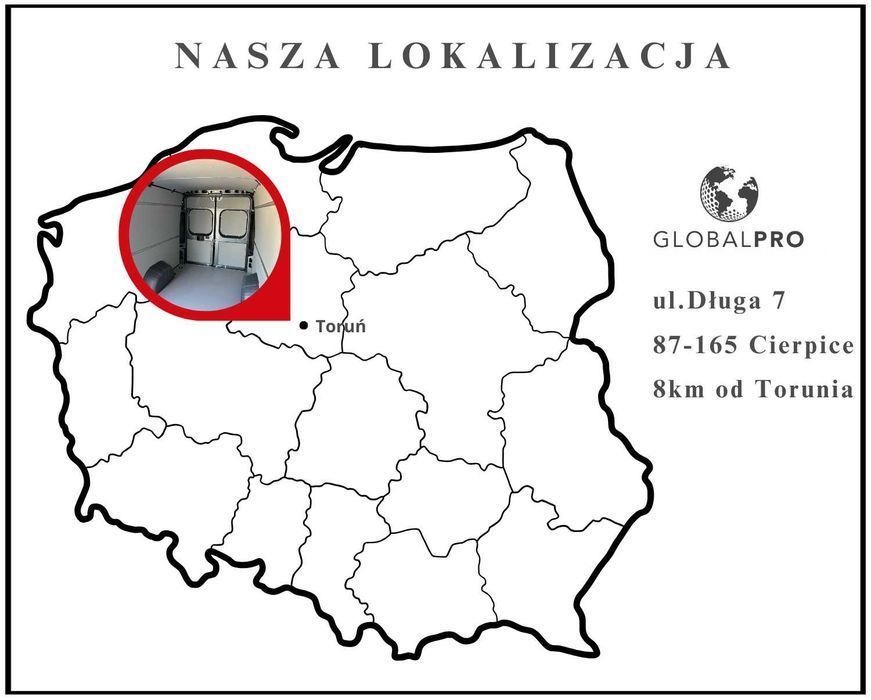 Ducato,Boxer,Jumper L2H2 - Podłoga+Boki Tworzywo 4 mm- WYSYŁKA GRATIS!