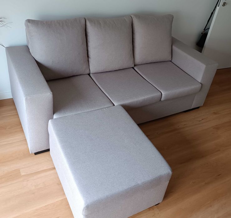 Sofá + chaise longue