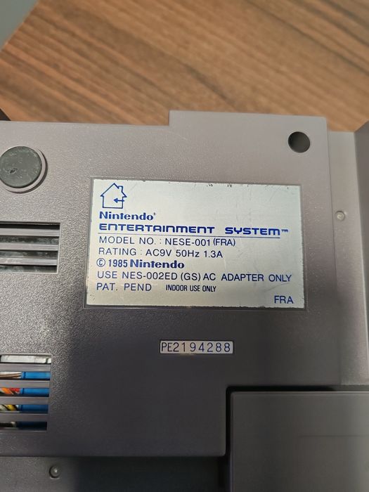 Consola Nintendo NES